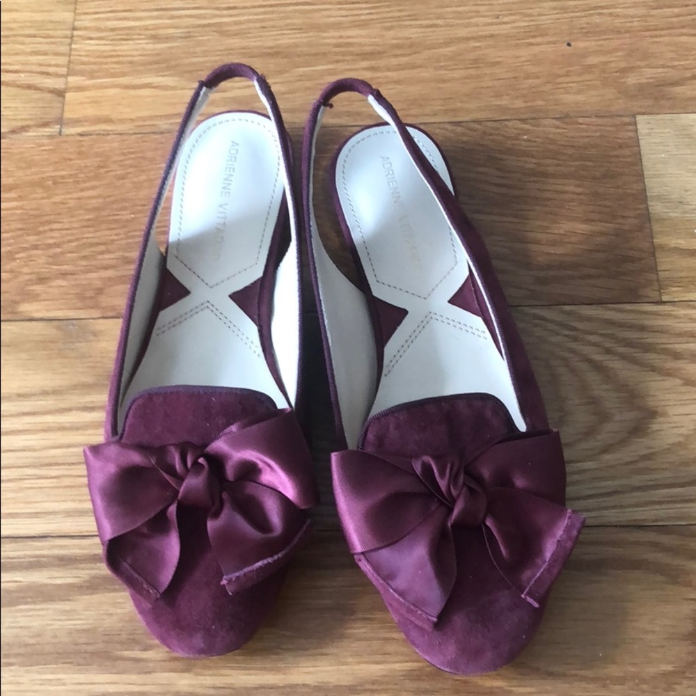 Lightly worn Adrienne Vittadini flats